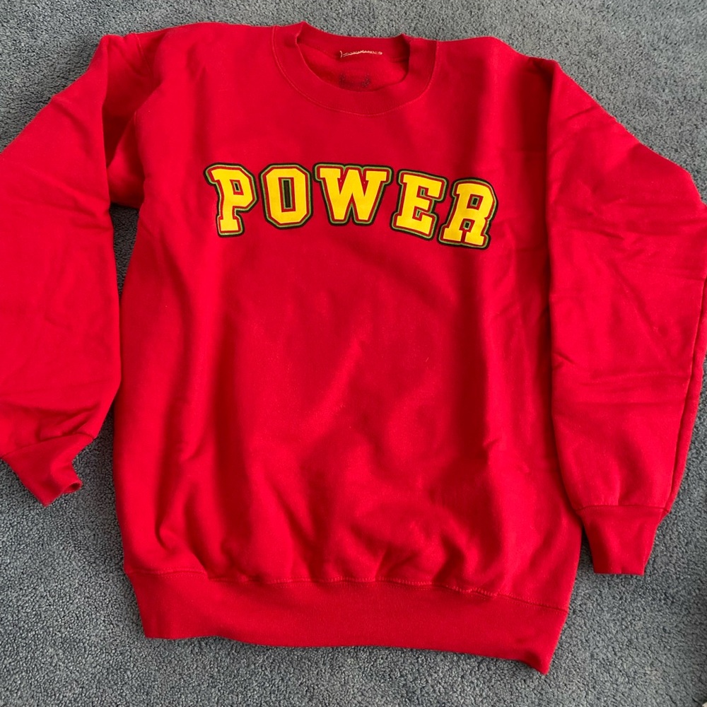 BROCKHAMPTON Red Power Men's Sweater Jumper Pullover Small 2018 Long Sleeve